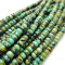 African Turquoise  2x4mm Rondelle Beads