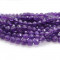 Amethyst 6mm Faceted Round Beads 