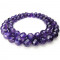 Amethyst 8mm Faceted Beads