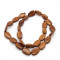 Bayong Flat Drop Wood Beads