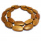 Bayong Flat Oval Wood Beads