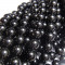 Black Tourmaline 8mm Round Beads