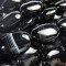 Brazilian Black Sardonyx 13x18mm Oval Beads