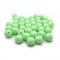Light Green Acrylic Bubblegum Beads 16mm