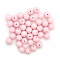 Light Pink Acrylic Bubblegum Beads 16mm