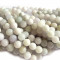Natural Burmese Jade 8mm Round Beads