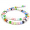 Cats Eye Multicolour 4mm Round Beads