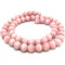 Cats Eye Pink 8mm Round Beads
