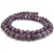 Cats Eye Deep Purple 6mm Round Beads