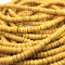 Coco Golden Yellow 4x6mm Wood Beads 