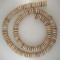 Coco Natural White Pokalet Wood Beads