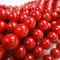 Red Coral 8mm Round Beads