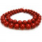 Red Coral 8mm Round Beads
