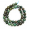 Natural Chrysocolla 10mm Round Beads