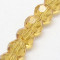 Light Khaki 4mm Faceted Round Glass Beads