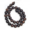 Kamagong (Ebony) 12mm Round Wood Beads