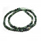 Emerald Faceted Cube Beads