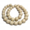 Fossil Stone 12mm Round Beads