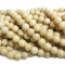 Fossil Stone 4mm Round Beads