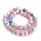 Fire Agate Pastel Colour 10mm Beads