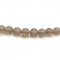 Grey Agate Matte 8mm Round Beads