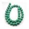 Green Synthetic Turquoise 10mm Round Beads