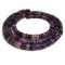 Violet Hammer Shell Heishi Beads