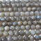 Labradorite 8mm Faceted Round Beads