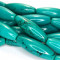 Stabilised Turquoise Large Rice Beads