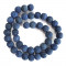 Dyed Lava Rock Cobalt Blue 10mm Round Beads