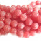 Malay Jade Rhodochrosite Colour 10mm Round Beads 