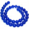 Malay Jade Blue 10mm Round Beads