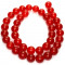 Malay Jade Red 10mm Round Beads