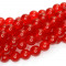 Malay Jade Red 8mm Round Beads