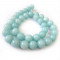 Malay Jade Turquoise 10mm Round Beads