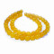 Malay Jade Yellow 8mm Round Beads