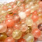 Mixed Colour Cherry Quartz 10mm Round Beads