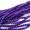 Malay Jade Amethyst Faceted 4mm Round Beads