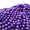 Malay Jade Amethyst Faceted 8mm Round Beads