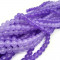 Malay Jade Purple 8mm Round Beads 