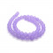 Malay Jade Purple 8mm Round Beads 