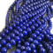 Natural Lapis Lazuli 4mm Round Beads 