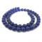 Natural Colour Lapis Lazuli 8mm Round Beads