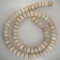Natural White Wood Rondelle Wood Beads