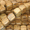 Palmwood 15mm Cube Wood Beads