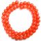 Pink Coral 7.5mm Round Beads 