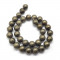 Pyrite 12mm Round Beads
