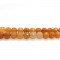Red Aventurine Faceted 8mm Round Beads