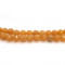 Red Aventurine Faceted 8mm Round Beads