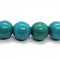 Reconstituted Tibetan Turquoise 12mm Round Beads